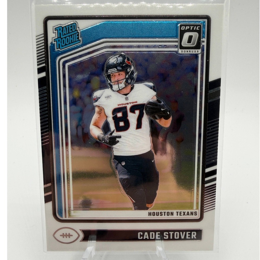 Cade Stover Rated Rookie 2024 Donruss Optic 218‎ NFL Houston Texans
